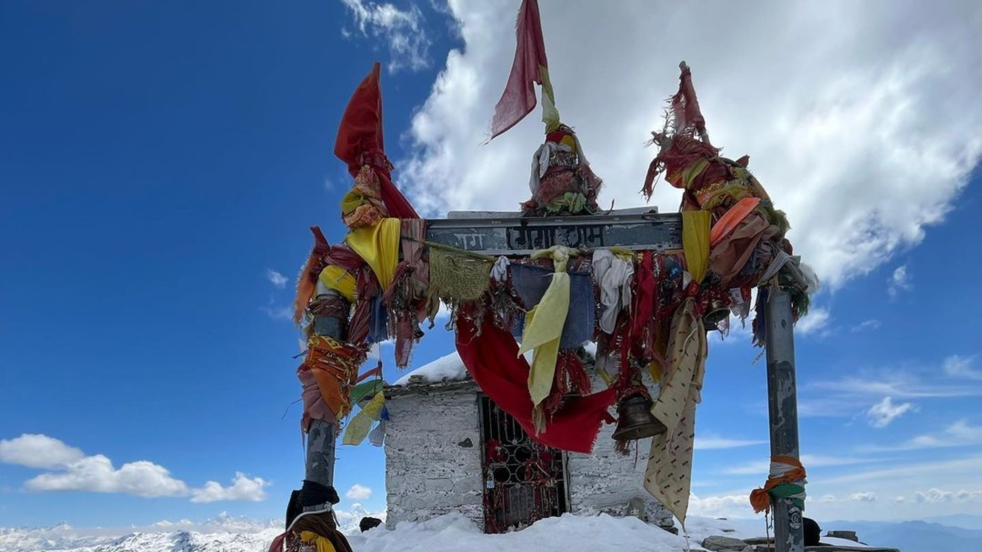 Chandrashila Peak view during Tungnath Temple trek