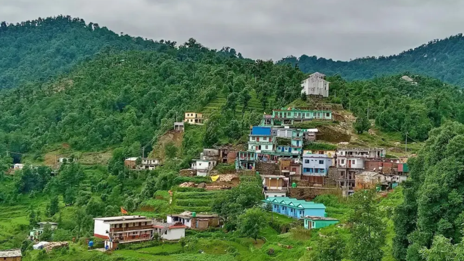 Kanakchauri village base for Kartik Swami Temple trek