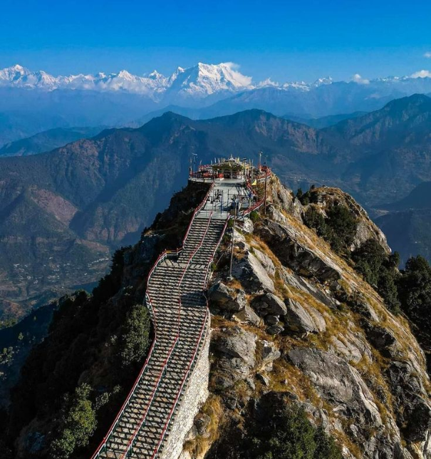 Kartik Swami Temple hilltop shrine in Rudraprayag Uttarakhand