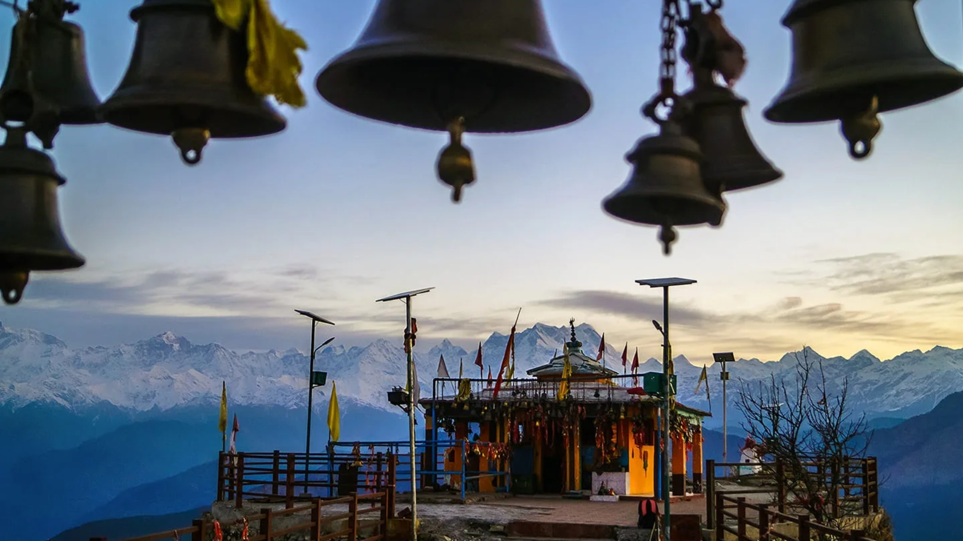 Kartik Swami Temple with 360 degree Himalayan panoramic view