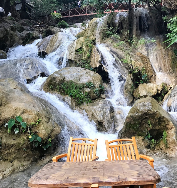 Natural swimming pools at Neergarh Waterfall Rishikesh