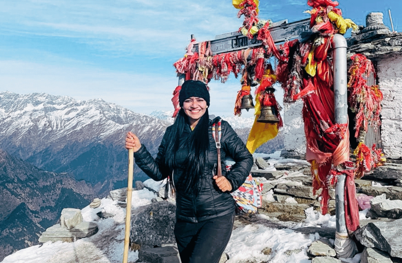 Tungnath highest Shiva temple trek in Rudraprayag Himalayas