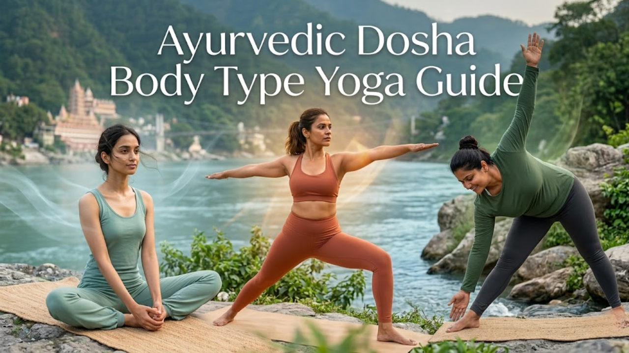 Ayurvedic body types Vata Pitta Kapha dosha guide yoga detox
