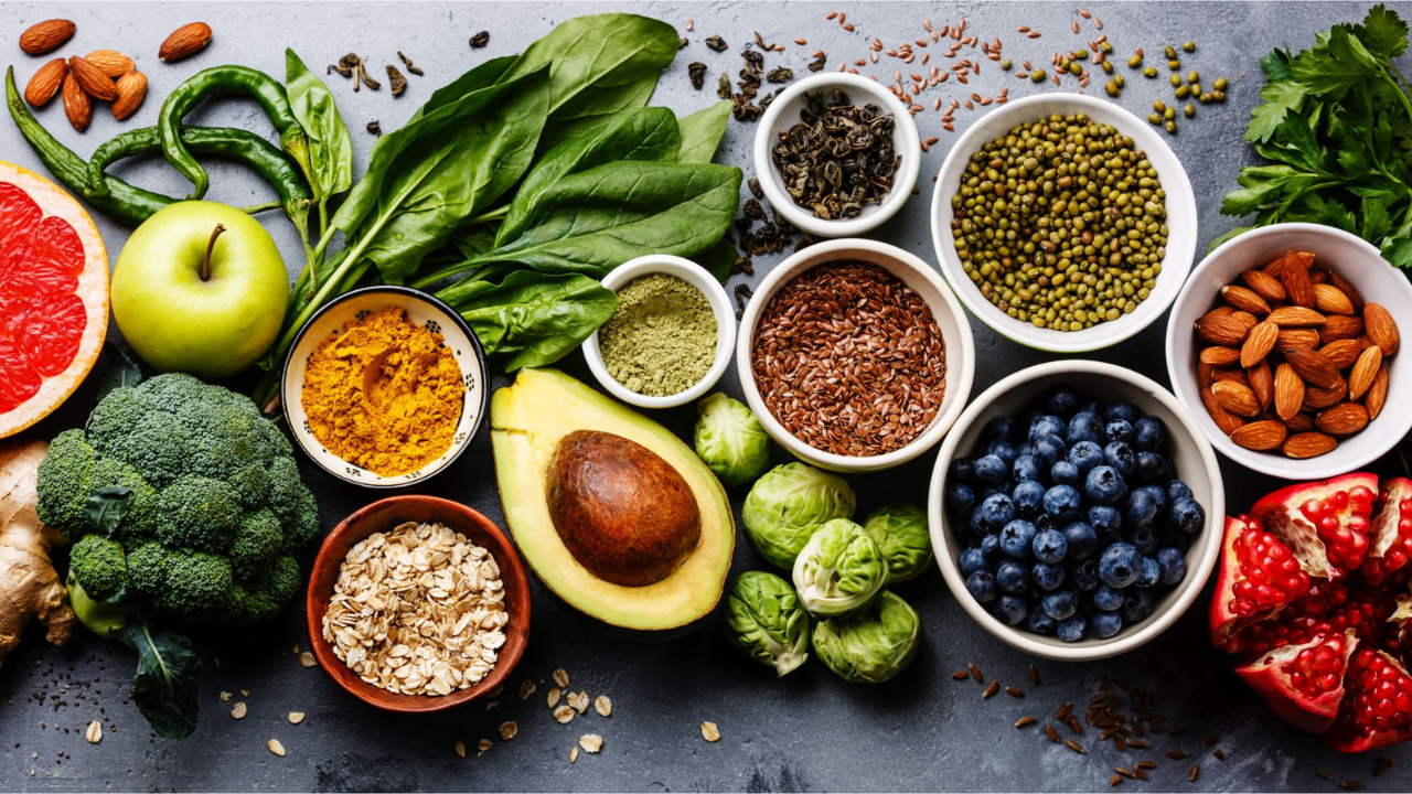 Foods that support mental health and emotional detox yoga ashwagandha tulsi walnuts