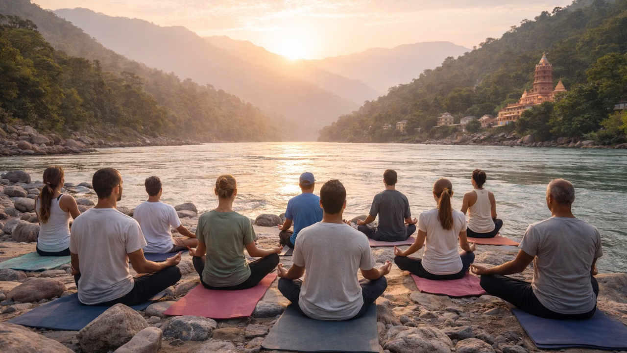 Are yoga retreats worth it benefits and real experience of attending a yoga retreat in Rishikesh